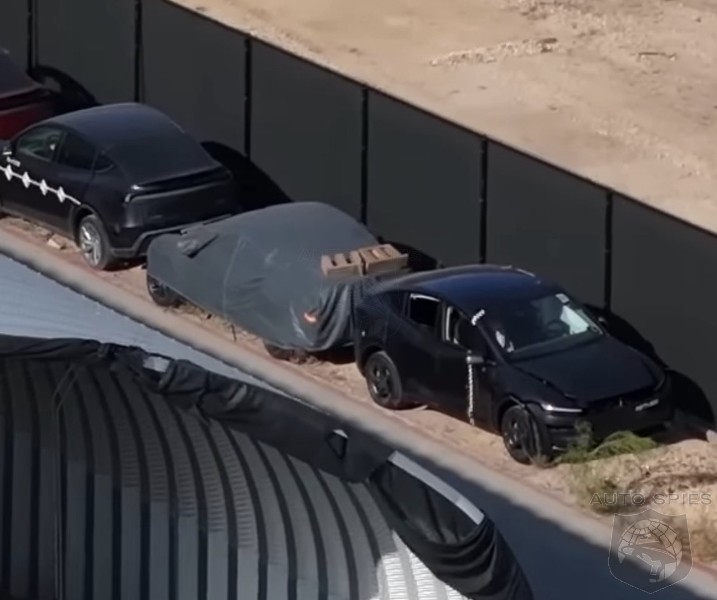 Mystery Tesla Model Found At Texas Gigafactory